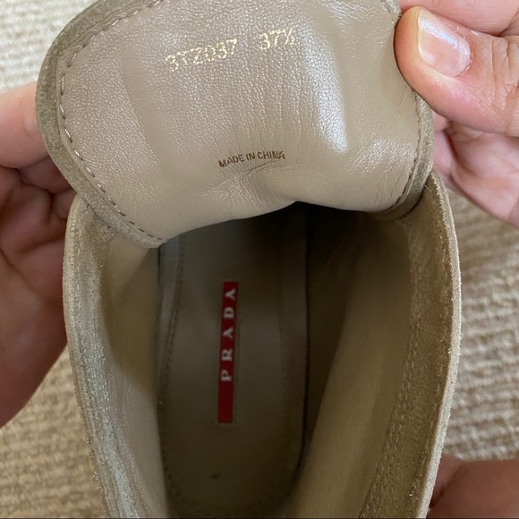 Authentic PRADA wedge half-boots - Picture 4 of 8